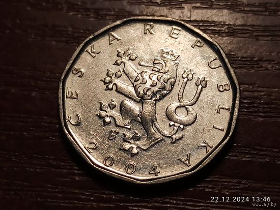 Чехия 2 кроны 2004