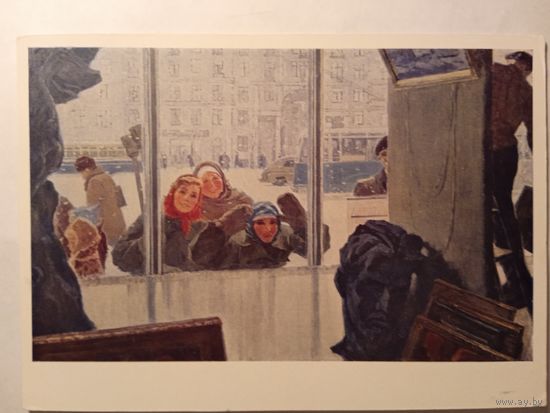 1960. Шевандронова. Выставка скоро откроется