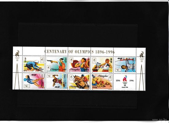 1996. 100лет ОИ. ОИ 1996 в Атланте.