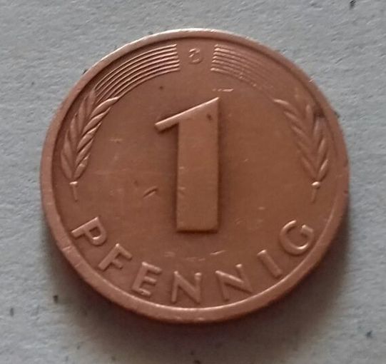 1 пфенниг, Германия 1981 D