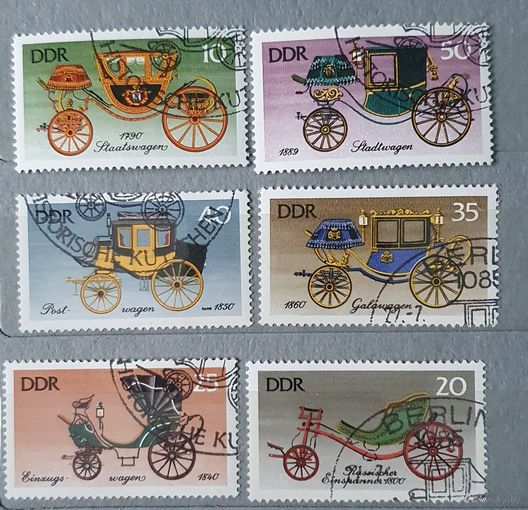 ФРГ кареты 6шт