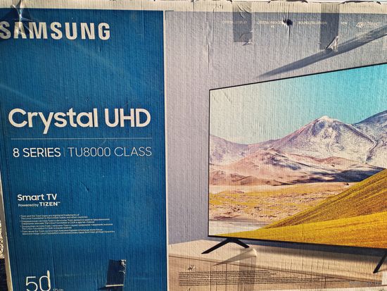 Телевизор SAMSUNG TU80000 CLASS б/у в упаковке