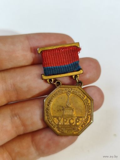 Знак ВДНХ УССР. Диплом выставки.