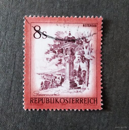 Марка Австрия 1976 год Пейзаж