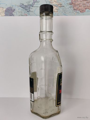 БУТЫЛКА ПУСТАЯ. ШЕСТЬ ГРАНЕЙ. 1,0.