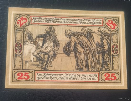 Нотгельд 25 пфеннигов