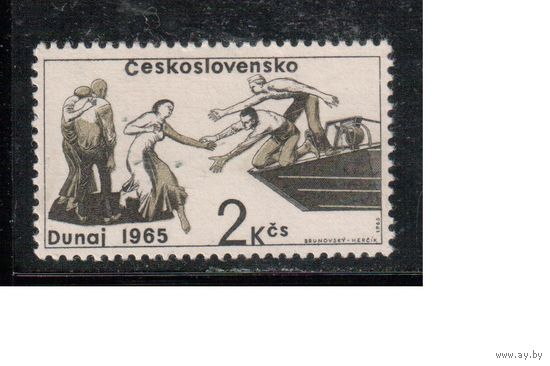 Чехословакия-1965,(Мих.1567)  **  , Спасение людей