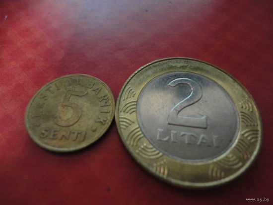 Набор монет Литва