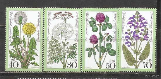 ФФ1 ФРГ 1977 Цветы