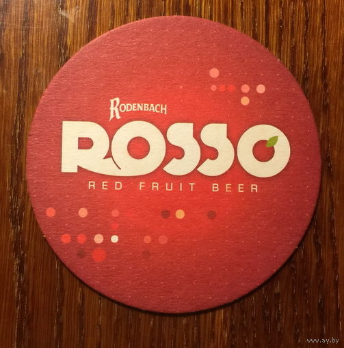 Подставка под пиво Rodenbach Rosso No 1