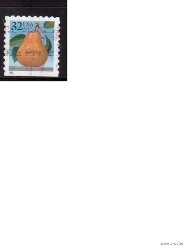 США-1995 (Мих.2604) ,  гаш. ,Флора, Фрукты