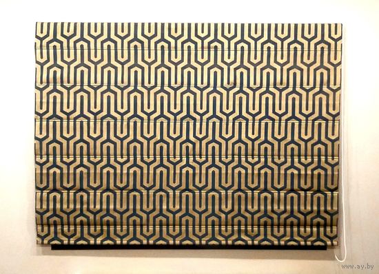 Римская Штора с Карнизом * 1.63 на 2.2 метра * БЛЭКАУТ * Очень Красивая !