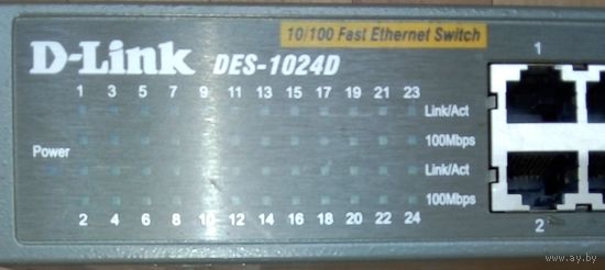Неуправляемый коммутатор D-Link DES-1024D