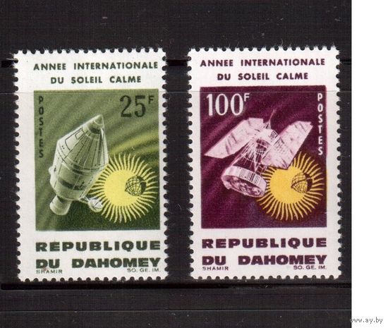 Дагомея-1964,(Мих.244-245)  **  , Космос, Спутник (полная серия)