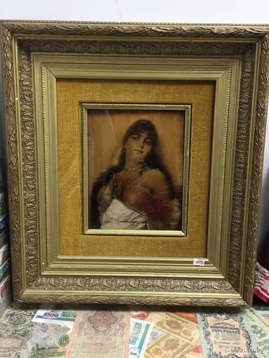 Картина девушка