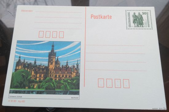 Германия Шверинский замок