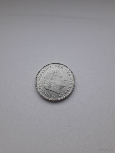 НИДЕРЛАНДЫ 2 с половиной гульдена 1979 год/ юбилейка/