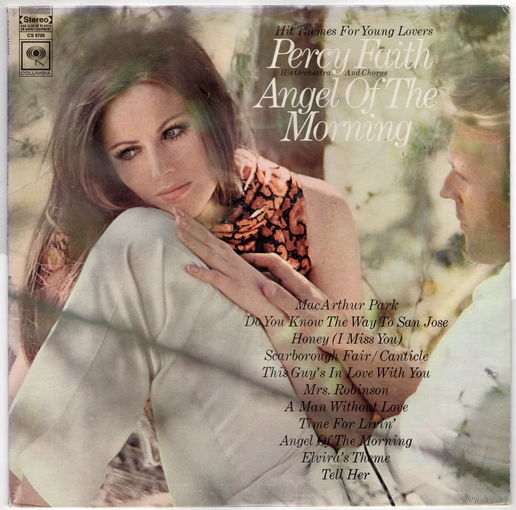 LP Percy Faith 'Angel of the Morning' (арыгінальны прэс)