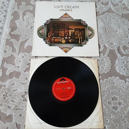 CREAM - 1972 - LIVE CREAM VOL. II  (UK) LP