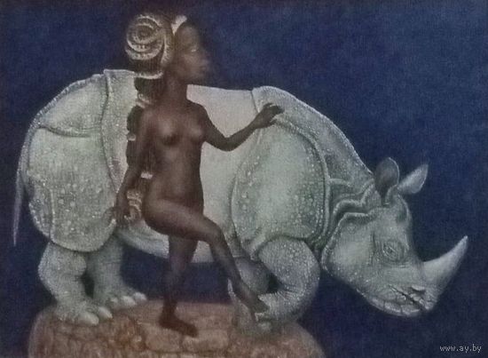 Картина Василий Васильевич Почицкий (dr.Klein)х,м,55*41,2012 год.