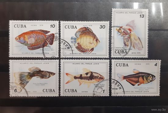 Куба. 1978 год. Фауна. Рыбы (29)