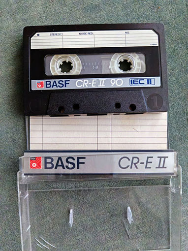 Аудиокассета "BASF CR-E II  90"