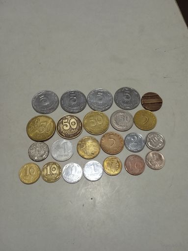 Монеты разные для коллекции
