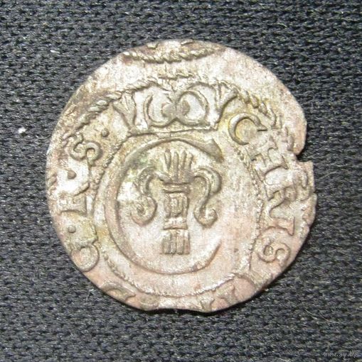 Солид Кристина Августа 1652 г. Ливония
