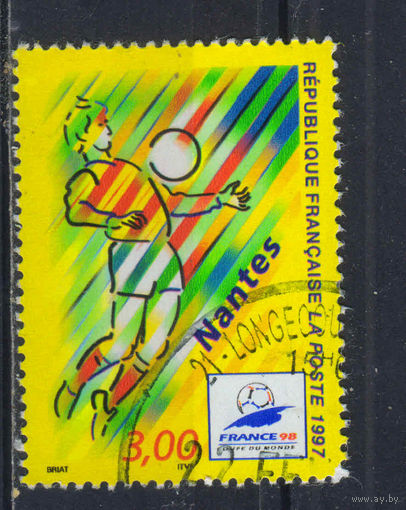 Франция 1997 Чемпионат мира по футболу 1998 Франции (III) Нант #3220