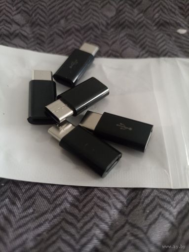 Переходник с Micro USB на Type-C