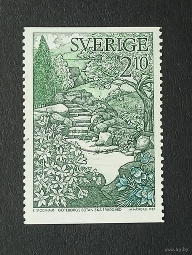 Швеция 1987. Ботанические сады