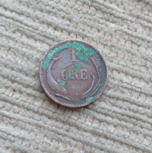 Werty71 Дания 1 эре 1912