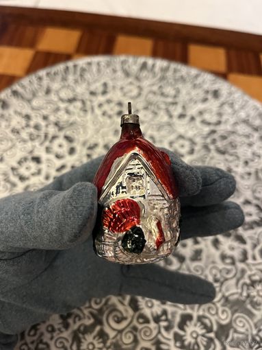 Ёлочная игрушка ГДР индюк