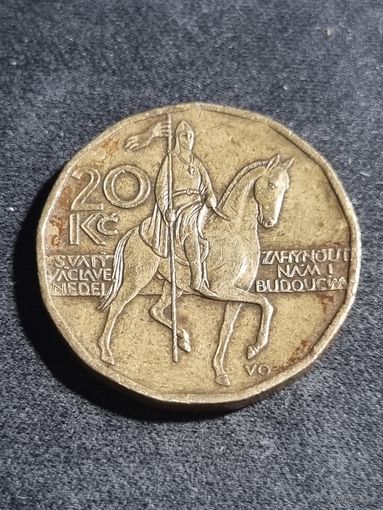 Чехия 20 крон 1998