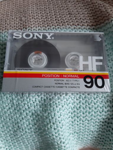Кассета SONY HF 90. Оригинал. Редкая. Made in France.