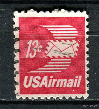 США - 1973 - Авиамарка - [Mi. 1125yA] - полная серия - 1 марка. Гашеная.  (Лот 46CK)