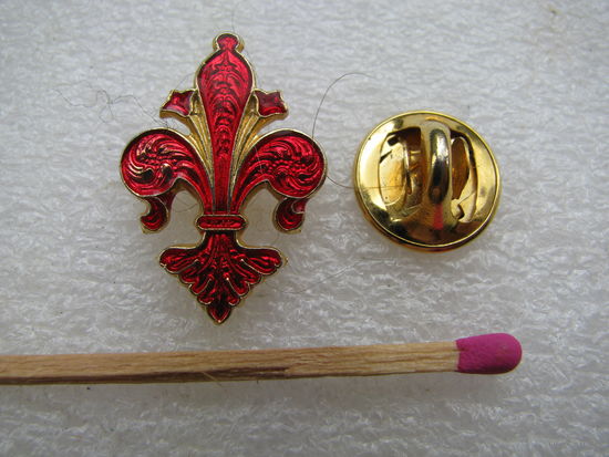 Знак. Французский скаут. тяжёлый, цанга