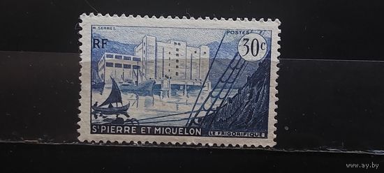 РАСПРОДАЖА СЕН-ПЬЕР И МИКЕЛОН 1955г. Чист*