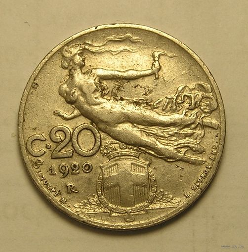 Италия, 20 Чент. 1920