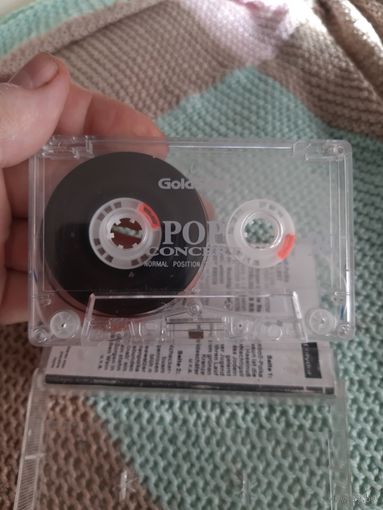 Кассета GoldStar POP CONCERT 90. 20 Stars & Volkslieder Hits.