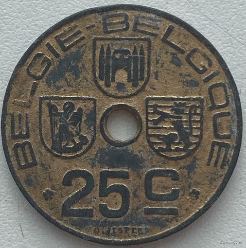 Бельгия 25 сантимов 1946 г.