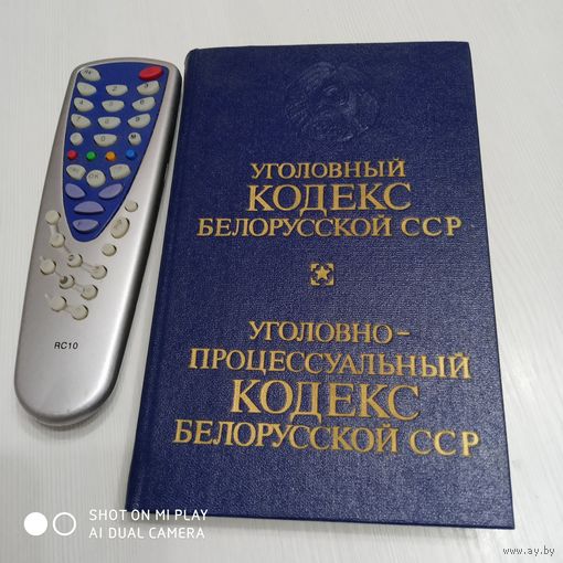 Уголовный кодекс Белорусской ССР. Угловно-процессуальный кодекс Белорусской ССР. /21