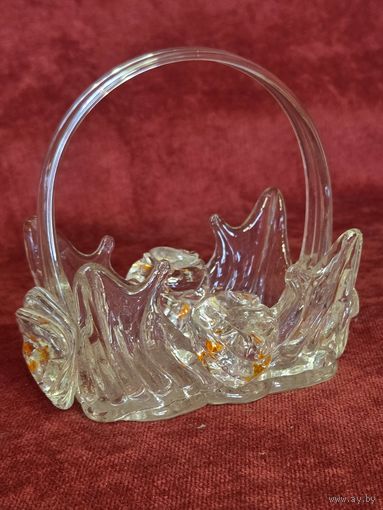 Корзинка хрустальная СССР с 10 руб.