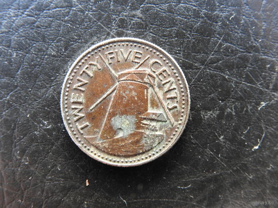 Барбадос. 25 центов. 1973. С 20 копеек. Распродажа коллекции. Смотрите другие лоты.