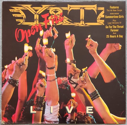 Y&T - Open Fire / NM