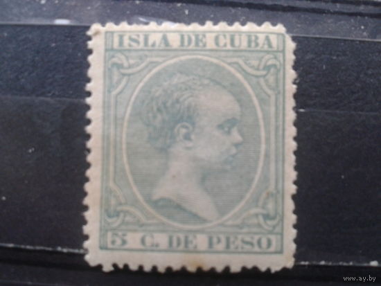 Куба, 1890. Король Альфонс XIII*