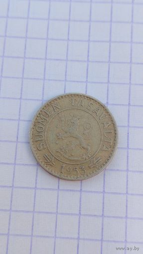 Финляндия 10 марок 1953