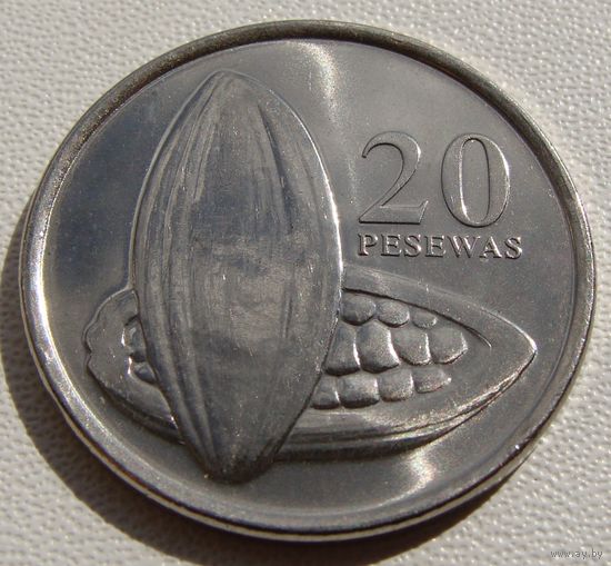 Гана. 20 песев 2007 год  KM#40