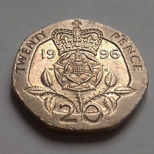 20 пенсов, Великобритания 1996 г.