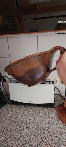 Керамическая чаша для фруктов, овощей